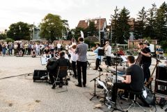 Baulücken-Konzert #4: Vienna Klezmore Orchestra - Foto: H. Prochart