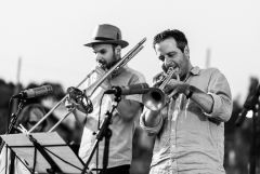 Baulücken-Konzert #4: Vienna Klezmore Orchestra - Foto: H. Prochart