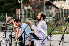 Baulücken-Konzert #4: Vienna Klezmore Orchestra - Foto: H. Prochart