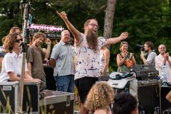 Baulücken-Konzert: Die Strottern & Jazzwerkstatt / Foto: H. Prochart