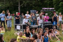 Baulücken-Konzert: Die Strottern & Jazzwerkstatt / Foto: H. Prochart