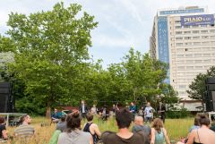 Baulücken-Konzert: Die Strottern & Jazzwerkstatt / Foto: H. Prochart