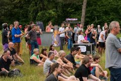 Baulücken-Konzert: Die Strottern & Jazzwerkstatt / Foto: H. Prochart