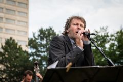 Baulücken-Konzert: Die Strottern & Jazzwerkstatt / Foto: H. Prochart