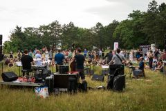 Baulücken-Konzert: Die Strottern & Jazzwerkstatt / Foto: H. Prochart