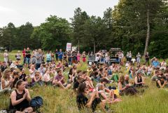 Baulücken-Konzert: Die Strottern & Jazzwerkstatt / Foto: H. Prochart