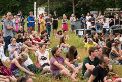 Baulücken-Konzert: Die Strottern & Jazzwerkstatt / Foto: H. Prochart
