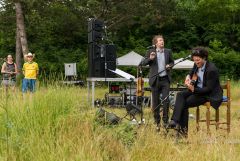 Baulücken-Konzert: Die Strottern & Jazzwerkstatt / Foto: H. Prochart