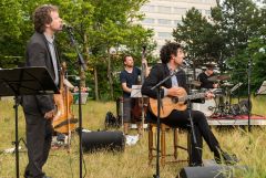 Baulücken-Konzert: Die Strottern & Jazzwerkstatt / Foto: H. Prochart