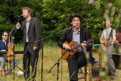 Baulücken-Konzert: Die Strottern & Jazzwerkstatt / Foto: H. Prochart