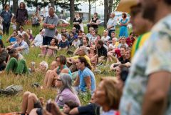 Baulücken-Konzert: Die Strottern & Jazzwerkstatt / Foto: H. Prochart