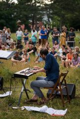 Baulücken-Konzert: Die Strottern & Jazzwerkstatt / Foto: H. Prochart