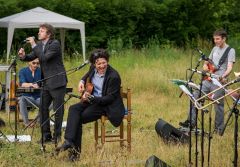 Baulücken-Konzert: Die Strottern & Jazzwerkstatt / Foto: H. Prochart