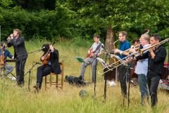 Baulücken-Konzert: Die Strottern & Jazzwerkstatt / Foto: H. Prochart