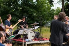 Baulücken-Konzert: Die Strottern & Jazzwerkstatt / Foto: H. Prochart