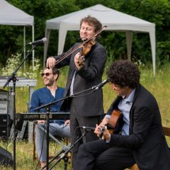 Baulücken-Konzert: Die Strottern & Jazzwerkstatt / Foto: H. Prochart