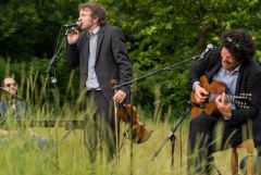 Baulücken-Konzert: Die Strottern & Jazzwerkstatt / Foto: H. Prochart