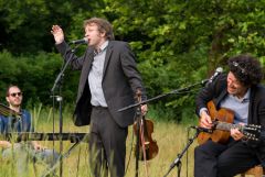 Baulücken-Konzert: Die Strottern & Jazzwerkstatt / Foto: H. Prochart