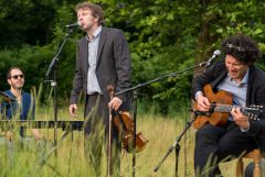Baulücken-Konzert: Die Strottern & Jazzwerkstatt / Foto: H. Prochart
