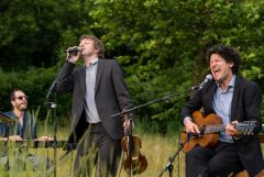 Baulücken-Konzert: Die Strottern & Jazzwerkstatt / Foto: H. Prochart