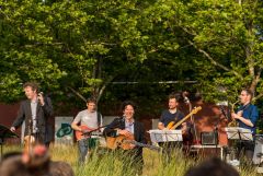 Baulücken-Konzert: Die Strottern & Jazzwerkstatt / Foto: H. Prochart