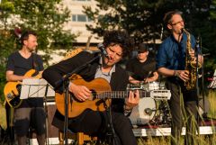 Baulücken-Konzert: Die Strottern & Jazzwerkstatt / Foto: H. Prochart