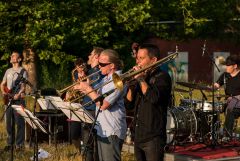 Baulücken-Konzert: Die Strottern & Jazzwerkstatt / Foto: H. Prochart