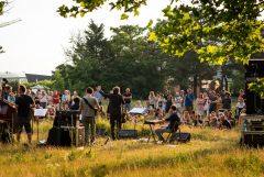 Baulücken-Konzert: Die Strottern & Jazzwerkstatt / Foto: H. Prochart