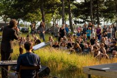 Baulücken-Konzert: Die Strottern & Jazzwerkstatt / Foto: H. Prochart