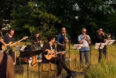 Baulücken-Konzert: Die Strottern & Jazzwerkstatt / Foto: H. Prochart