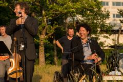 Baulücken-Konzert: Die Strottern & Jazzwerkstatt / Foto: H. Prochart