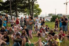 Baulücken-Konzert: Die Strottern & Jazzwerkstatt / Foto: H. Prochart