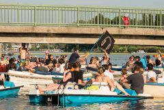 Silent Bootskonzert #6: Scheibsta & die Buben - Foto: H. Prochart