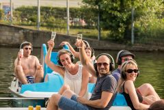 Silent Bootskonzert #6: Scheibsta & die Buben - Foto: H. Prochart