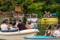 Silent Bootskonzert #6: Scheibsta & die Buben - Foto: H. Prochart