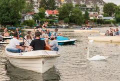 Silent Bootskonzert #6: Scheibsta & die Buben / Foto: H. Prochart