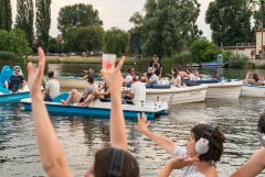 Silent Bootskonzert #6: Scheibsta & die Buben / Foto: H. Prochart