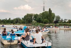 Silent Bootskonzert #6: Scheibsta & die Buben / Foto: H. Prochart