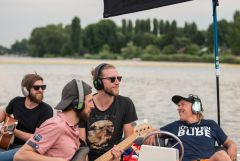 Silent Bootskonzert #6: Scheibsta & die Buben / Foto: H. Prochart