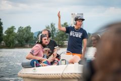 Silent Bootskonzert #6: Scheibsta & die Buben / Foto: H. Prochart