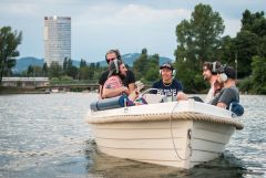 Silent Bootskonzert #6: Scheibsta & die Buben / Foto: H. Prochart