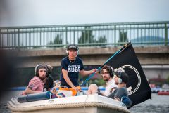 Silent Bootskonzert #6: Scheibsta & die Buben / Foto: H. Prochart
