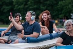 Silent Bootskonzert #6: Scheibsta & die Buben / Foto: H. Prochart