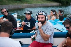Silent Bootskonzert #6: Scheibsta & die Buben / Foto: H. Prochart