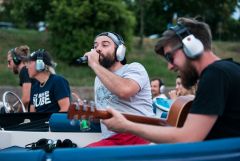 Silent Bootskonzert #6: Scheibsta & die Buben / Foto: H. Prochart