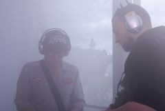 Graz Guerillawalks: Oliver Hangl feat. Barbis Ruder / Foto: H. Prochart