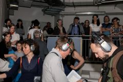 Graz Guerillawalks: Oliver Hangl feat. Barbis Ruder / Foto: H. Prochart
