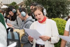 Graz Guerillawalks: Oliver Hangl feat. Barbis Ruder / Foto: H. Prochart