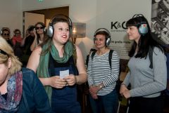 Graz Guerillawalks: Oliver Hangl feat. Barbis Ruder / Foto: H. Prochart