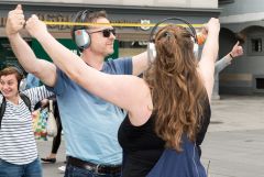 Graz Guerillawalks: Oliver Hangl feat. Barbis Ruder / Foto: H. Prochart